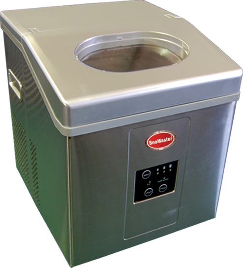 SnoMaster 20kg Counter Top Ice Maker (Stainless Steel) - ZBC-20 - ACDirect